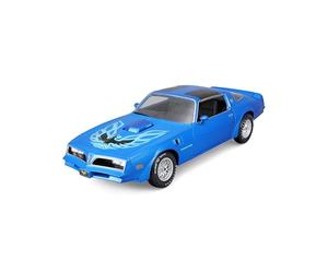 1978 Firebird Trans Am Blue Metallic with Hood Graphics Special Edition Series 1/18 Diecast Model Car 31464BL