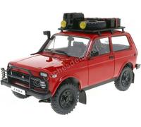 1980 Lada Niva con Equipaje Rojo 1:18 Solido S1807306