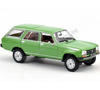 1980 Peugeot 504 Estate Dangel Verde Metalizado 1:43 Norev 475430