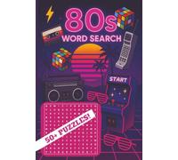 1980’s Word Search Puzzle Book: Fun and Easy-to-Read Word Searches about Retro Music, Classic Movies, and 80s Pop Culture | 6x9 inches, 110 Pages | ... Teens, Seniors, Vacations, and Holidays