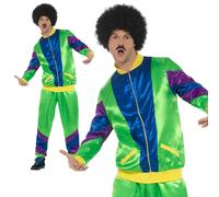 1980s Retro Chándal Hombre Scoucer Souser Disfraz Chándal 80s