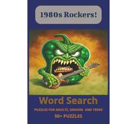 1980s Rockers! Word Search Puzzle Book: Word Searches about 80s rock legends - singers, guitarists, bassists and drummers -- 6x9 inches, 110 pages -- ... Gear Puzzle Collection… Crank It to 11!)
