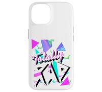 1980's Totally RAD 80s White Tiger Stripe 80s v.9.1 Carcasa para iPhone 14