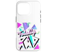1980's Totally RAD 80s White Tiger Stripe 80s v.9.1 Carcasa para iPhone 16 Pro