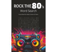 1980s Word Search: 1980s Word Search Puzzle Book: Word Searches with Easy to Read Print About the 80s Decade, Music, Culture and More | 6x9 Inches, ... | Gifts, Vacations, Holidays and Free Time