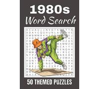 1980s Word Search Puzzle Book: Word Searches with Easy to Read Print about 1980s | 50 Puzzles | 100 Pages | 6x9 Inches | Gift for Vacations, Holidays and Free Times | For Seniors, Adults and Teens.