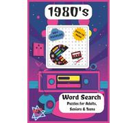 1980's Word Search Puzzle Book: Word Searches with Easy to Read Print about the 1980's | 6x9 inches, 110 pages | 50+ Puzzles ... Gift for Vacations, ... Chrizz Good Old Times Word Search Collection)
