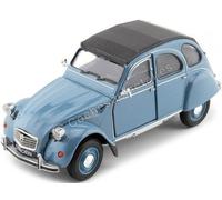 1982 Citroen 2CV 6 Charleston Azul 1:24 Welly 24009