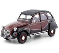 1982 Citroen 2CV 6 Charleston Rojo/Negro 1:24 Welly 24009