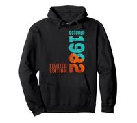 1982 Octubre 1982 Año 1982 Retro 1982 Edición Limitada 1982 Sudadera con Capucha