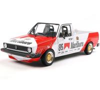 1982 Volkswagen Caddy MK1 M Tributo Racing Blanco/Rojo "Malboro" 1:18 Solido S18