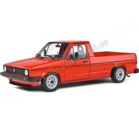 1982 Volkswagen VW Caddy MK1 Custom PickUp Rojo 1:18 Solido S1803511