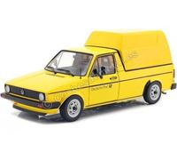 1982 Volkswagen VW Caddy MK1 PickUp "Deutsche Post" Amarillo 1:18 Solido S180350
