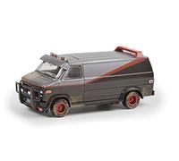 1983 GMC Vandura Van (B.A.'s) Versión desgastada, The A-Team - Greenlight 44865F/48 - 1/64 Escala Diecast Modelo de coche de juguete