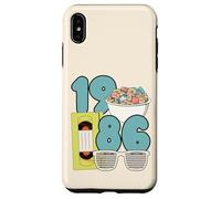 1986 Año de nacimiento 80 Nostalgia Vibes Cereales y dibujos animados Carcasa para iPhone XS Max