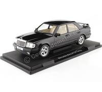 1986 Mercedes-Benz W124 Tuning Negro Metalizado 1:18 MC Group 18341