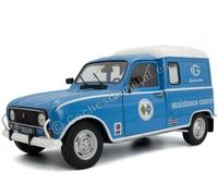 1986 Renault R4 4L F4 "Servicio Asistencia Gordini" Azul 1:18 Solido S1802209