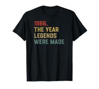 1986 The Year Legends were Made Funny 40th Birthday Camiseta
