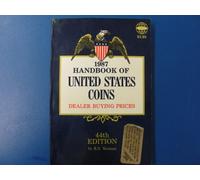 1987 Handbook of United States Coins Dealer Buying Prices, with Premium List