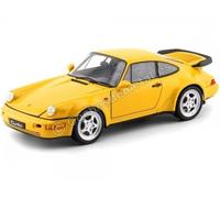 1988 Porsche 911 (964) Turbo Coupe Amarillo 1:18 Welly 18026