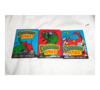1988 Topps Dinosaurs Attack ! Collector Cards and Sticker Pack