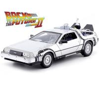 1989 DeLorean DMC 12 "Regreso al Futuro II + Ruedas Versión Vuelo" 1:24 Welly 22