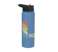 1989 Edición limitada Junio 1989 Retro 1989 Vintage Año 1989 Stainless Steel Insulated Water Bottle