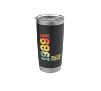 1989 Edición limitada Junio 1989 Retro 1989 Vintage Año 1989 Vaso térmico de acero inoxidable de doble pared