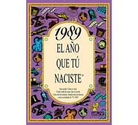 1989 EL AÑO QUE TÚ NACISTE - Regalo de cumpleaños ideal para quienes cumplen 37 años en 2026