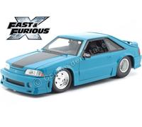 1989 Ford Mustang GT Fast & Furious "Fast X" Azul/Negro 1:24 Jada Toys 34922 253