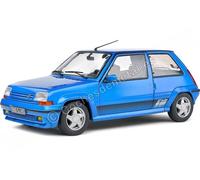 1989 Renault 5 R5 GT Turbo MK2 Azul Luminoso 1:18 Solido S1810003