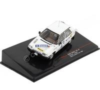 1989 Skoda Favorit 136 L Nº4 Krecek/Borivoj Rallye Valasskaa Zima 1:43 IXO Model