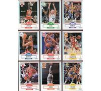 1990 / 1991 Fleer Basketball Series Complete Mint Hand Collated 198 Card Set Including Michael Jordan, Larry Bird, Kevin Mchale, Robert Parish, Dennis Rodman, Scottie Pippen, Akeem Olajuwon, Reggie Miller, Magic Johnson, Patrick Ewing, Charles Barkley, Clyde Drexler, Danny Ainge, David Robinson, Shawn Kemp, Karl Malone, John Stockton and Others! by Fleer