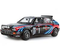 1990 Lancia Delta HF Integrale Nº1 Tributo Biason Black A.Sacco/A.Ollero 1:18 So