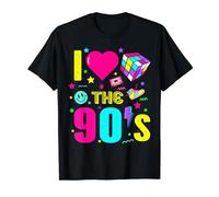 1990's 90s Retro I Heart the Nineties Costume Party Camiseta