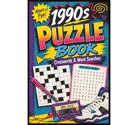1990s Puzzle Book Crosswords & Word Searches: Crossword Puzzles and Word Searches with Easy to Read Print about nostalgic and iconic things from the ... | Gift for vacations, Holidays and Relaxation