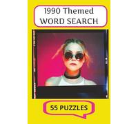 1990's WORD SEARCH: Back to the '90s | Ultimate Word Search Fun | 6x9,110 Page Book filled with Interesting Puzzle Challenges |