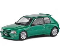 SÓLIDO 4310807 MINIATURAS PEUGEOT 205 DIMMA VERDE FLUORITA 1992 1/43