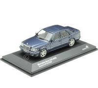 1994 Mercedes-Benz E60 AMG Basado en el W124 E500 Azul Náutico 1:43 Solido S4313
