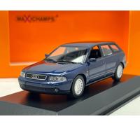 1995 Audi A4 Avant Familiar Azul Marino 1:43 Modelo Diecast Minichamps