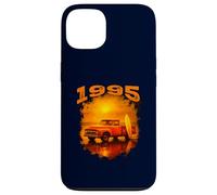 1995 Retro Surf Sunset Vintage Beach Pickup Truck Cumpleaños Carcasa para iPhone 13