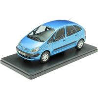 MODELO DE COCHE ESTÁTICO WHITEBOX CITROEN XSARA PICASSO 1999 AZUL ESCALA 1:24