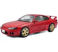 1999 Nissan Silvia S15 Spec-R Aero Rojo Fuego 1:18 Solido S1812202