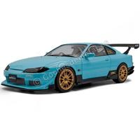 Nissan Silvia S15 Spec-R Aero Solido Works Baby Blue 1999 1:18 Solido