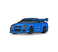 1999 Skyline R34 GTR Pin esmaltado - JDM Edition GT-R Pin de solapa, 2 accesorios de embrague, 1999 Nissan Skyline GT-R R34 JDM Edition Talla: 3,81 cm Pin esmaltado