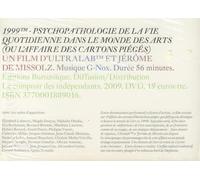 1999 Tm Psychopathologie de la Vie Quotidienne (DVD)