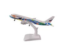 19cm Apto para Bangkok A320 Airline Airbus 320 Modelo De Avión Aleación Metal con Colección Ruedas O Regalo Juego de Pasatiempos en Miniatura
