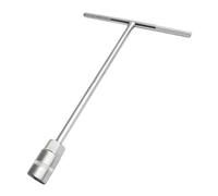 19mm Llave en t-sock, zócalo hexadecimal de tuercas, juego de llave en forma de T, herramienta de llave de llave hexagonal hexágono en ángulo en ángulo