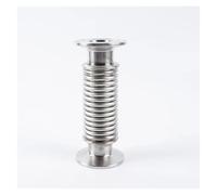 19mm Pipe OD x 1.5" Tri Clamp Soft Tube 304 Stainless Steel Flexible bellows Length 2000mm