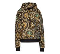19V69 ITALIA Sudadera 'Kara New Baroque' dorado / esmeralda / negro XL dorado / esmeralda / negro